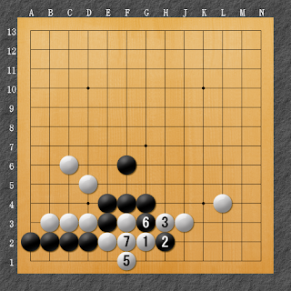 棋譜解説図（数字、記号入り）