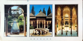 Writing Postcards: Granada Spain
