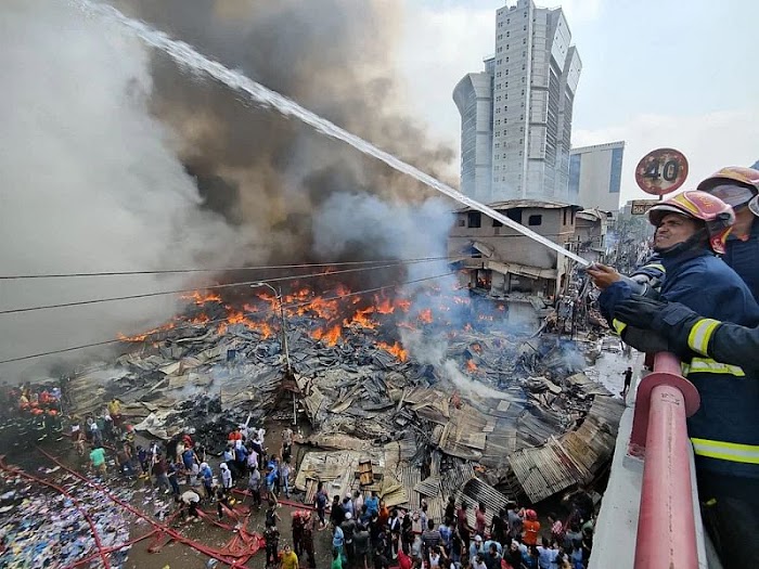 Banga Bazar Fire: Mass Solidarity Demands Compensation