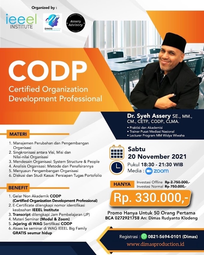 Certified Organization Development Professional