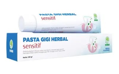 Pasta Gigi Herbal Sensitif HPAI