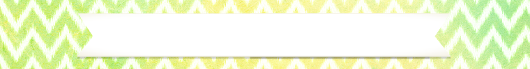 yellow and green chevron etsy banner