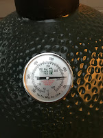 Picture of Temperature Gage on Big Green Egg