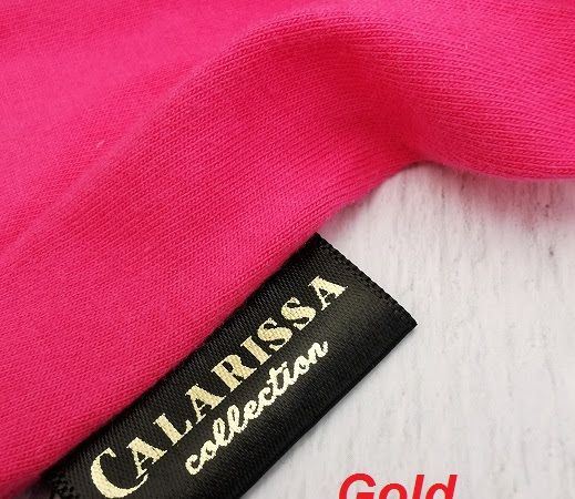 Clothing label (Gold printing)