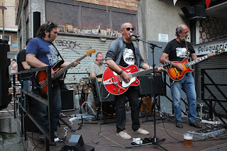 La Banda de Jalber en la plaza Federico García Lorca