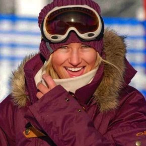 Snowboarder Gretchen Bleiler Top Photo