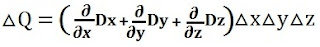 Divergence theorem formula