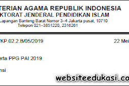 Pengumuman Peserta PPG PAI 2019