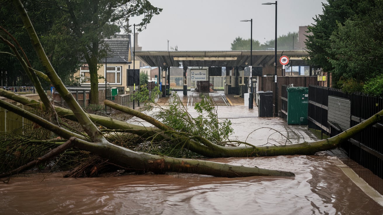 Storm Éowyn Pummels UK: Flights Cancelled, Schools Shut, Millions Told to Stay Home