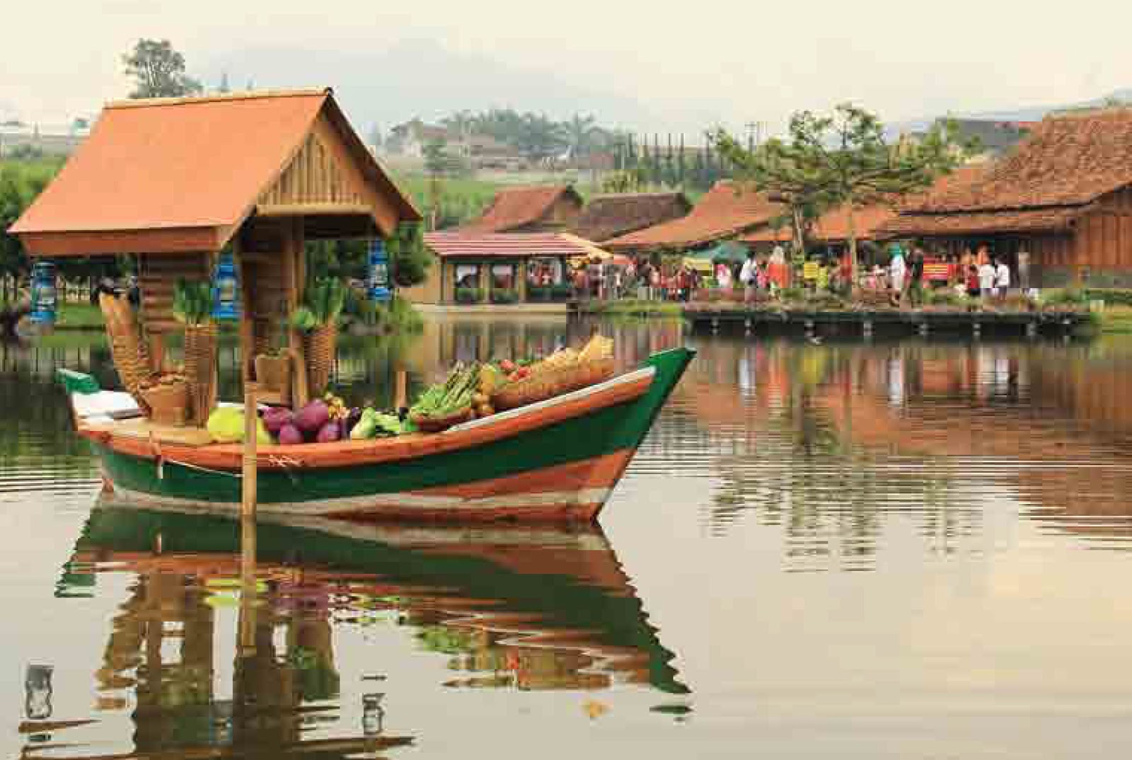Ragam Wisata dan Kuliner Indonesia Floating market 