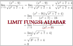 Soal Ulangan Harian Limit Fungsi Aljabar Matematika Kelas X SMA/MA Kurikulum 2013 dan Pembahasannya