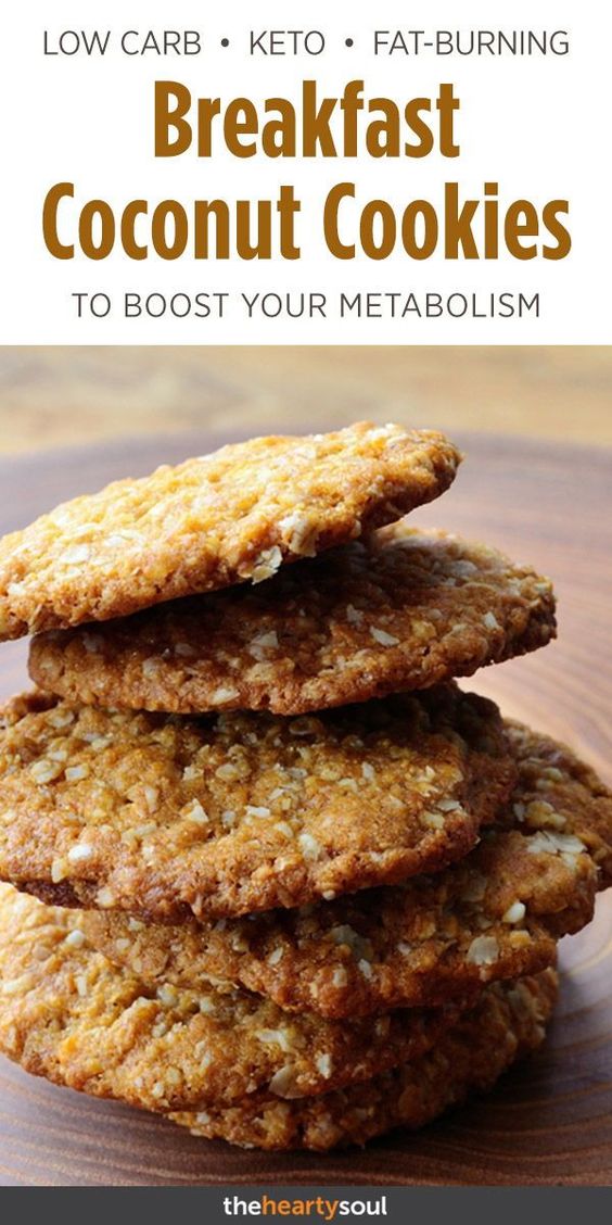 We never thought we would see these keto coconut cookies on a Fat Burning Foods list... but they are and here's the recipe! #ketocookies #ketorecipes #healthyrecipes #healthysnacks #fatburningfoods