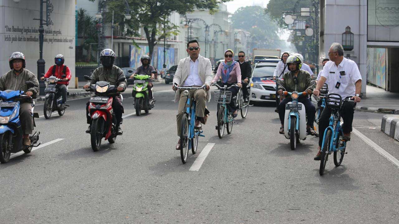 Kota Bandung Kini Miliki Sepeda bike Sharing (Boseh) yang Bisa Dimanfaatkan Wisatawan