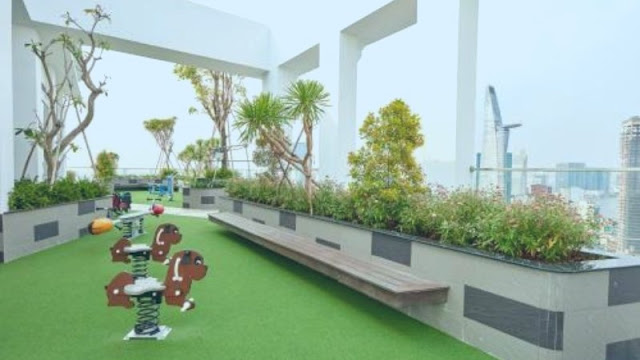 8 Desain Rooftop Garden Tampil Lebih Indah