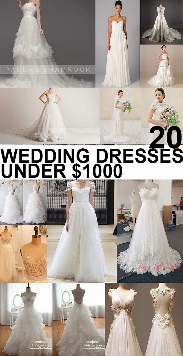 Grosgrain 20 Wedding  Dresses  Under  1000  on Etsy