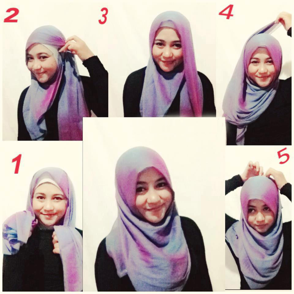 Tutorial Hijab Pashmina Untuk Ke Kampus Tutorial Hijab Paling