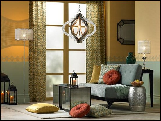 Modern Moroccan Living Room Decor