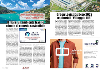 GIUGNO 2022 PAG. 41 - Green Logistics Expo 2022 ospiterà il “Villaggio UIR”