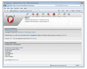 Manage, Start, Stop Windows Services From A Browser Or Mobile Device Using PanelDaemon