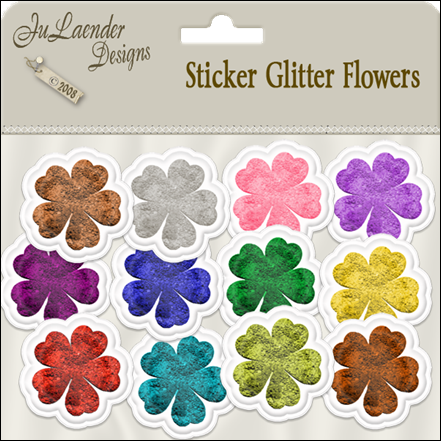 julaender_stickerglitterflowers