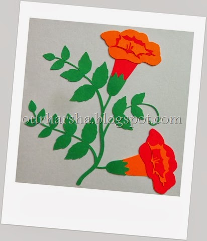 Trumpet vine multi blossom (4) - Copy - Copy