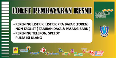 SPANDUK LOKET RESMI PPOB BSM PT TUJ PPOB SBPAY