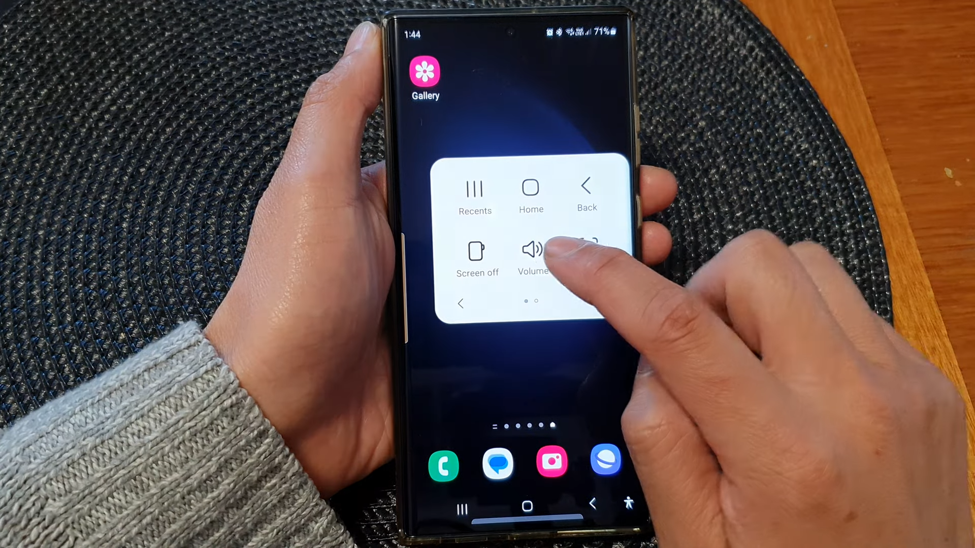 How to Turn on Samsung Galaxy on Screen Volume Control