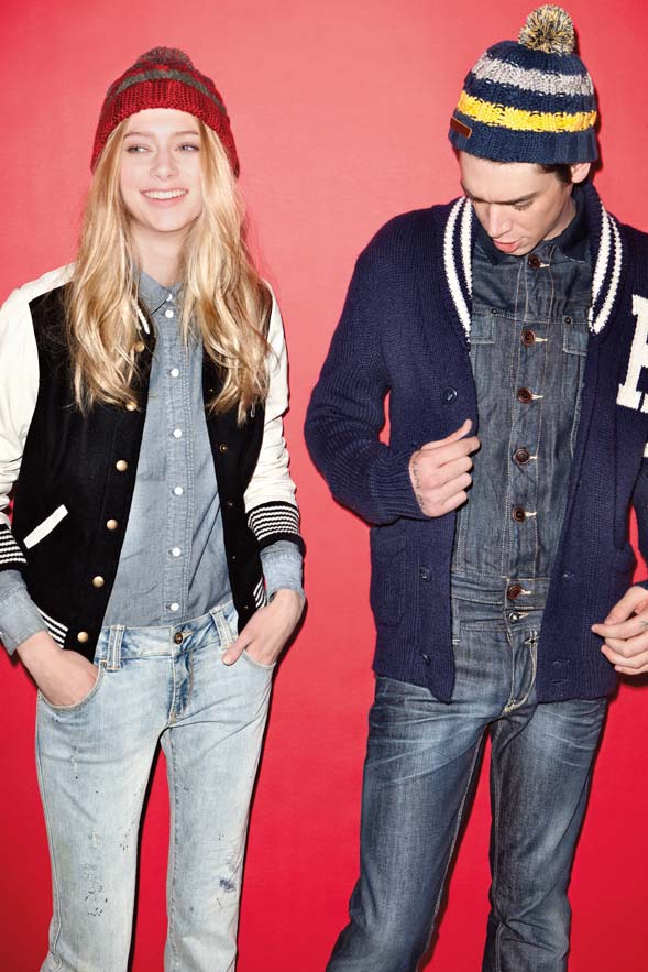 Hilfiger Denim Fall Winter 2011 Lookbook with Cole Mohr