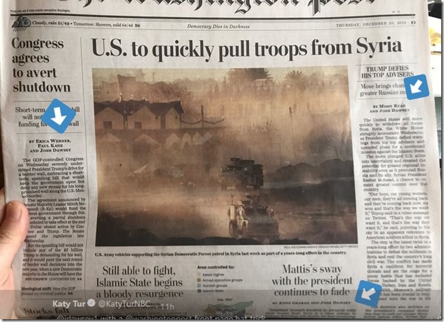 wapo front page dec 20 2018