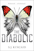 The Diabolic by S. J. Kincaid book cover and review