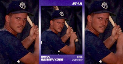 Brian Reimsnyder 1990 Erie Sailors card