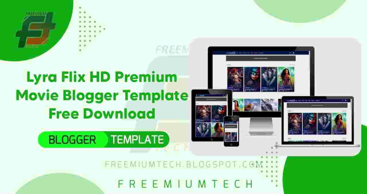 Lyra Flix HD Premium Movie Blogger Template Free Download