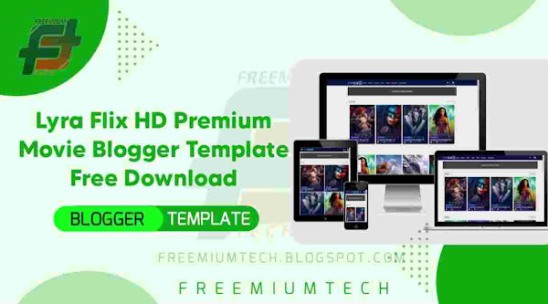 Lyra Flix HD Premium Movie Blogger Template Free Download