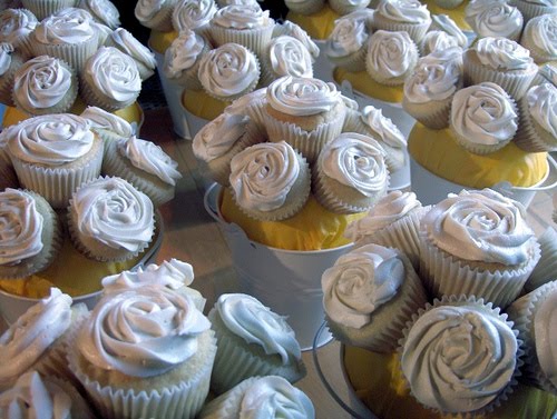 Not into wedding cakes A wedding cupcake display is one dessert alternative