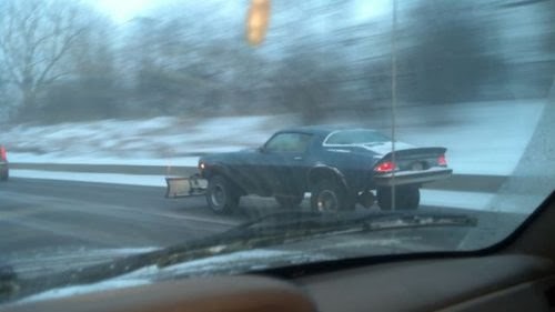 4X4 Camero snow plow?!?