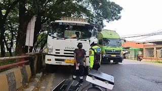 Upaya Satlantas Polres Karawang, Cegah Gangguan Kamseltibcarlantas di Jalan Raya