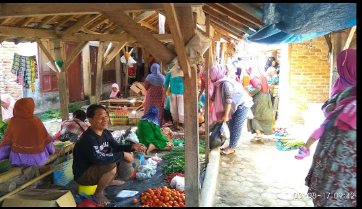 Pasar Srikaton Anak Tuha Lampung Tengah