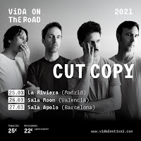 Conciertos en España en 2021 de Cut Copy