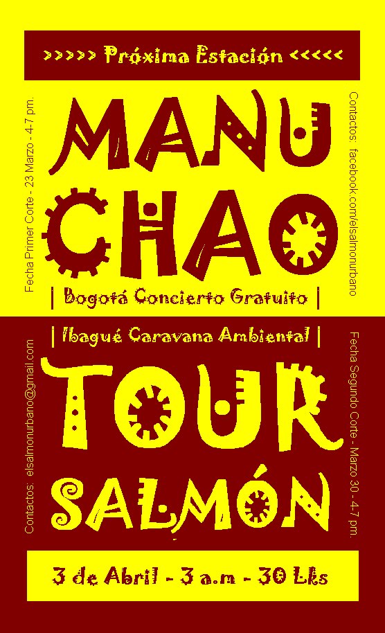 TODO LISTO PARA MANU CHAO EN BOGOTÁ