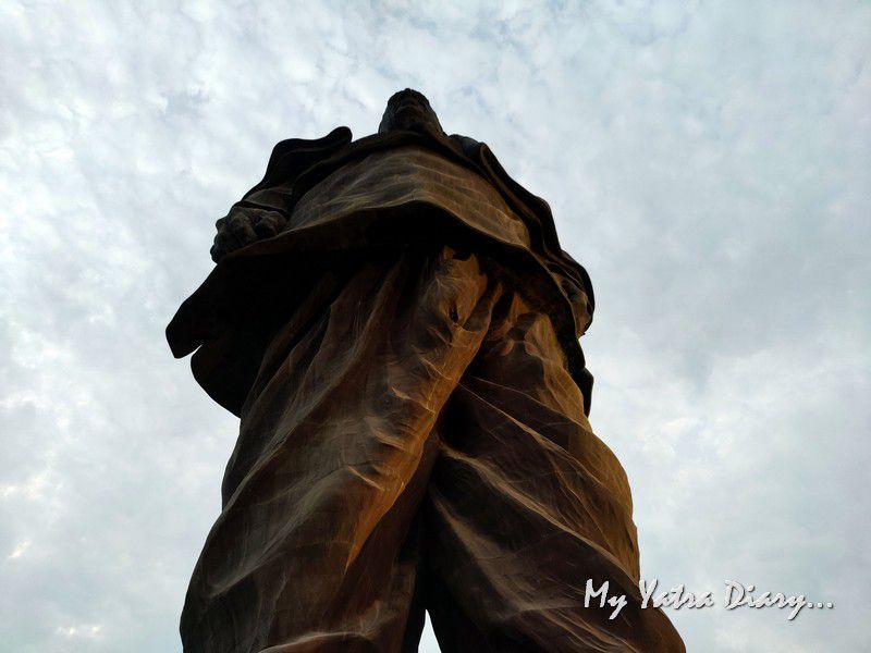 Foot of Statue of Unity, Kevadiya Gujarat