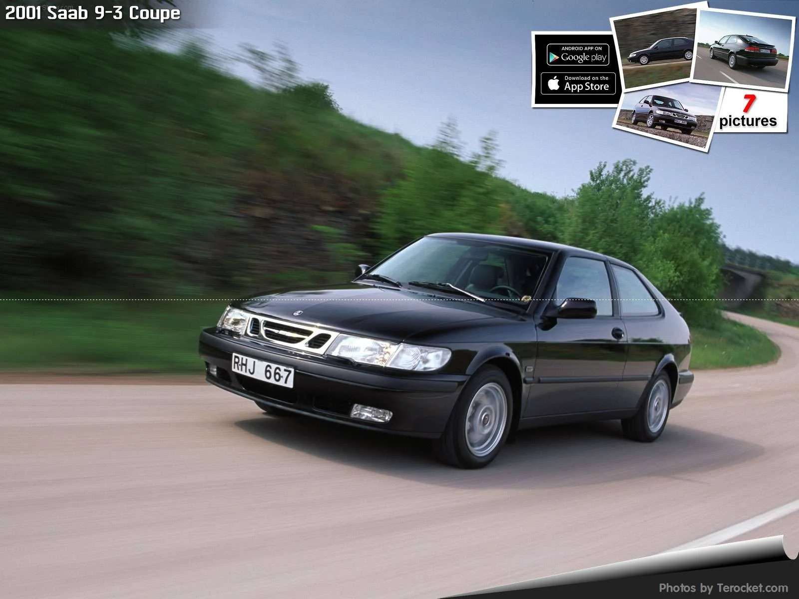 Hình ảnh xe ô tô Saab 9-3 Coupe 2001 & nội ngoại thất