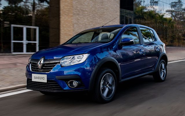 Renault Sandero 2020 - 13º carro mais vendido do Brasil