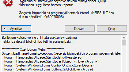 0x8007000B Hatası Nasıl Çözülür?