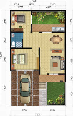 Sketsa Rumah Minimalis