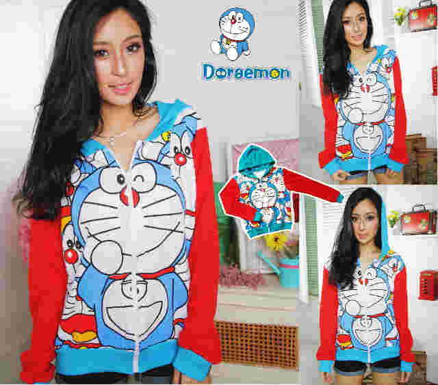  Jaket  Dora Big Print Michary Shop