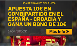 betfair promocion España vs Croacia 11 septiembre