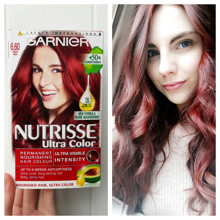 From Brown To Red Nutrisse Ultra Colour 6 60 Review Rooting