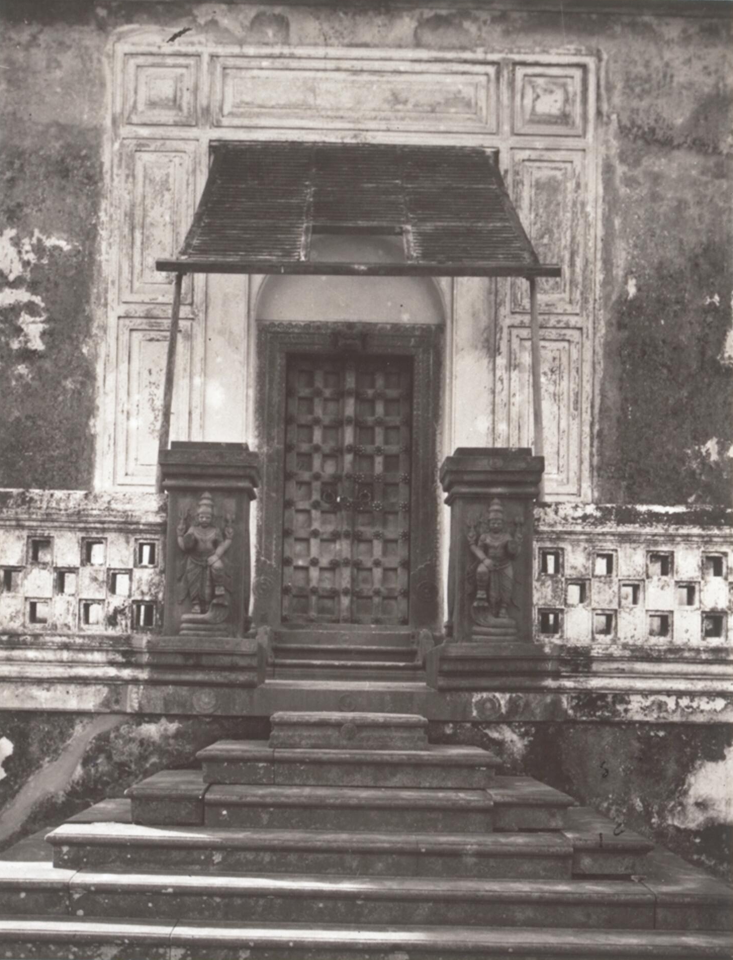 Omkareshwara Hindu Temple (Lord Shiva), Madikeri, Kodagu (Coorg), Karnataka, India | Rare & Old Vintage Photos (1855-1912)