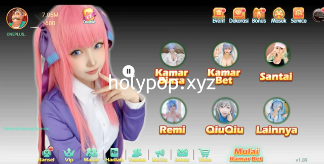 Higgs Domino RP & N Tema Cosplay Cantik