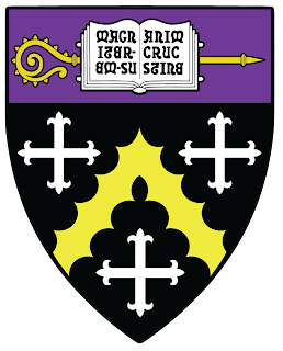 Kenyon College coat of arms shield crest